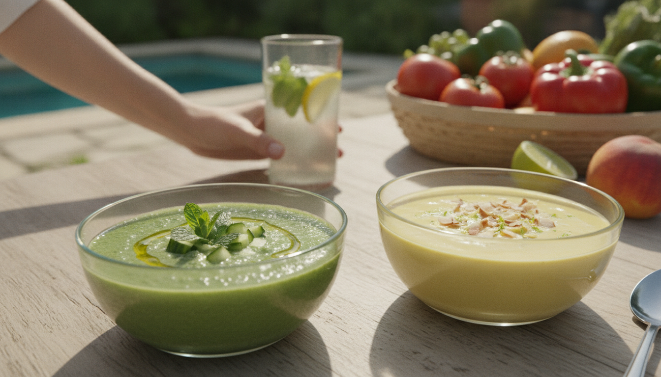 Sopas y cremas frías: El hidratante natural por excelencia | Recetas saludables sin horno para el calor-20-recetas-saludables