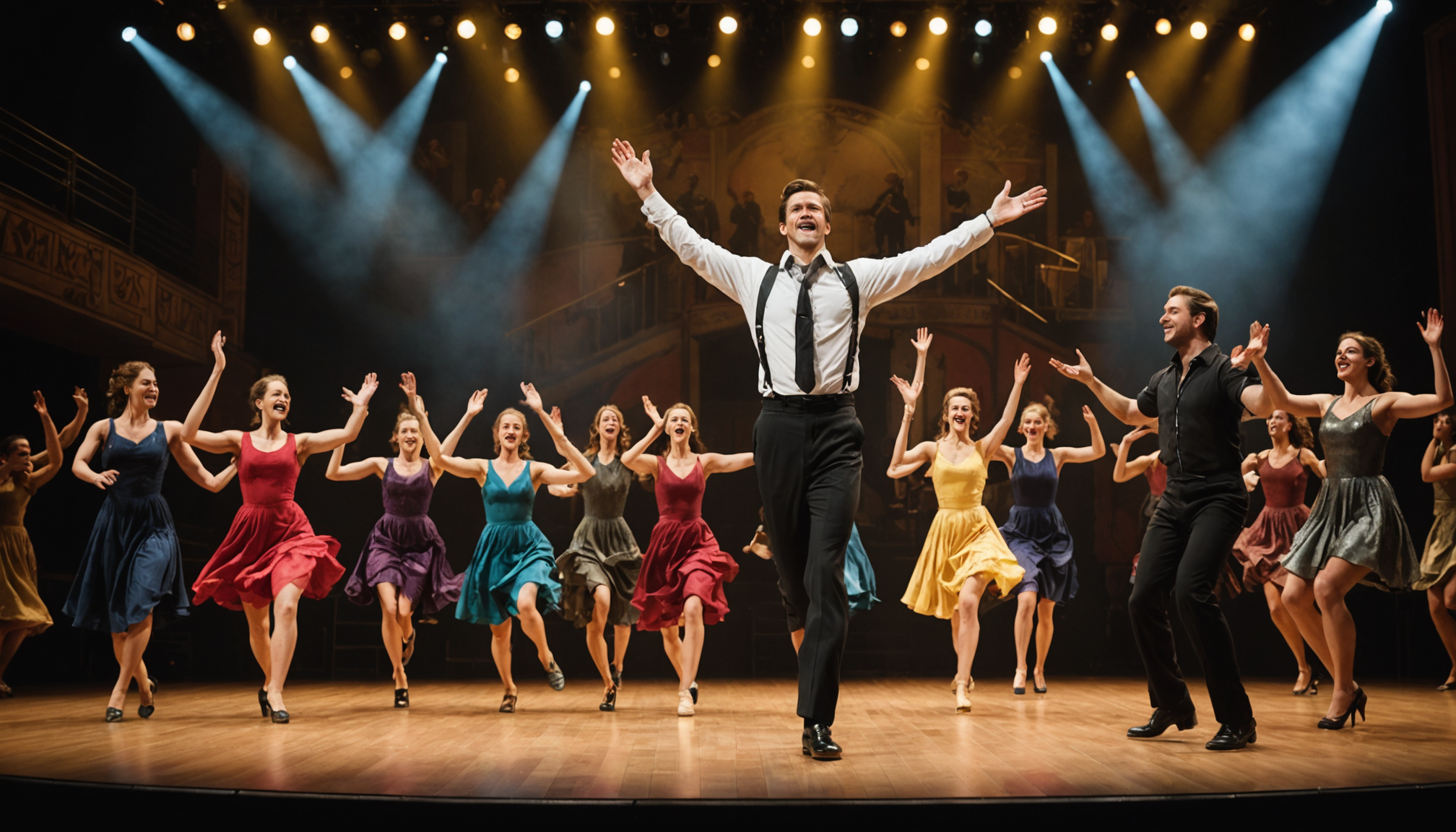 Talented performer's inspiring career journey, vibrant life stages.