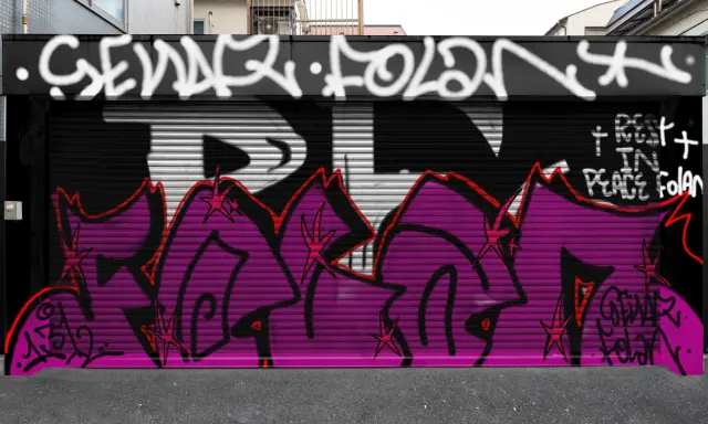 Graffiti artwork by senartolai