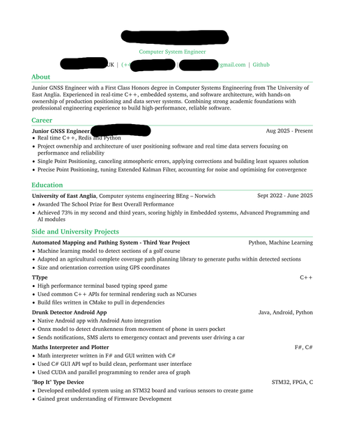 CV censored
