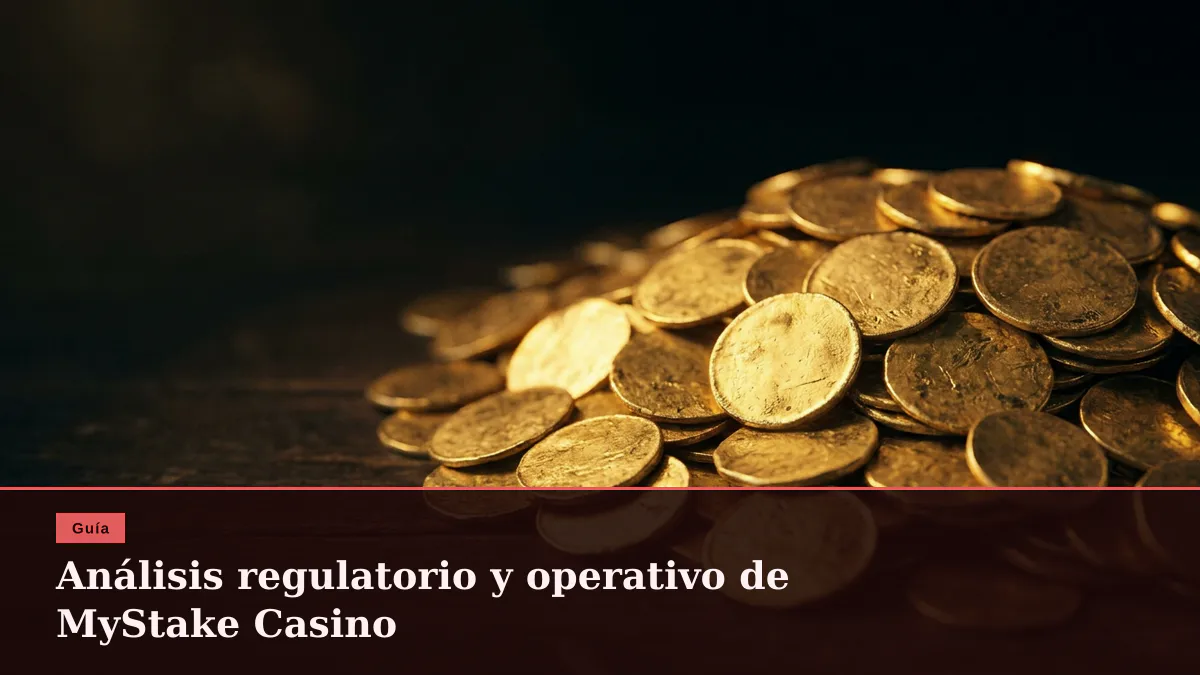 Análisis regulatorio y operativo de MyStake Casino