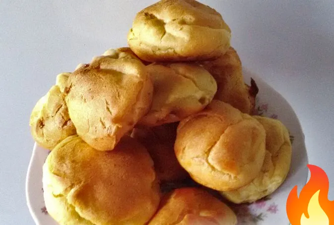 Постер Профитроли с заварным кремом