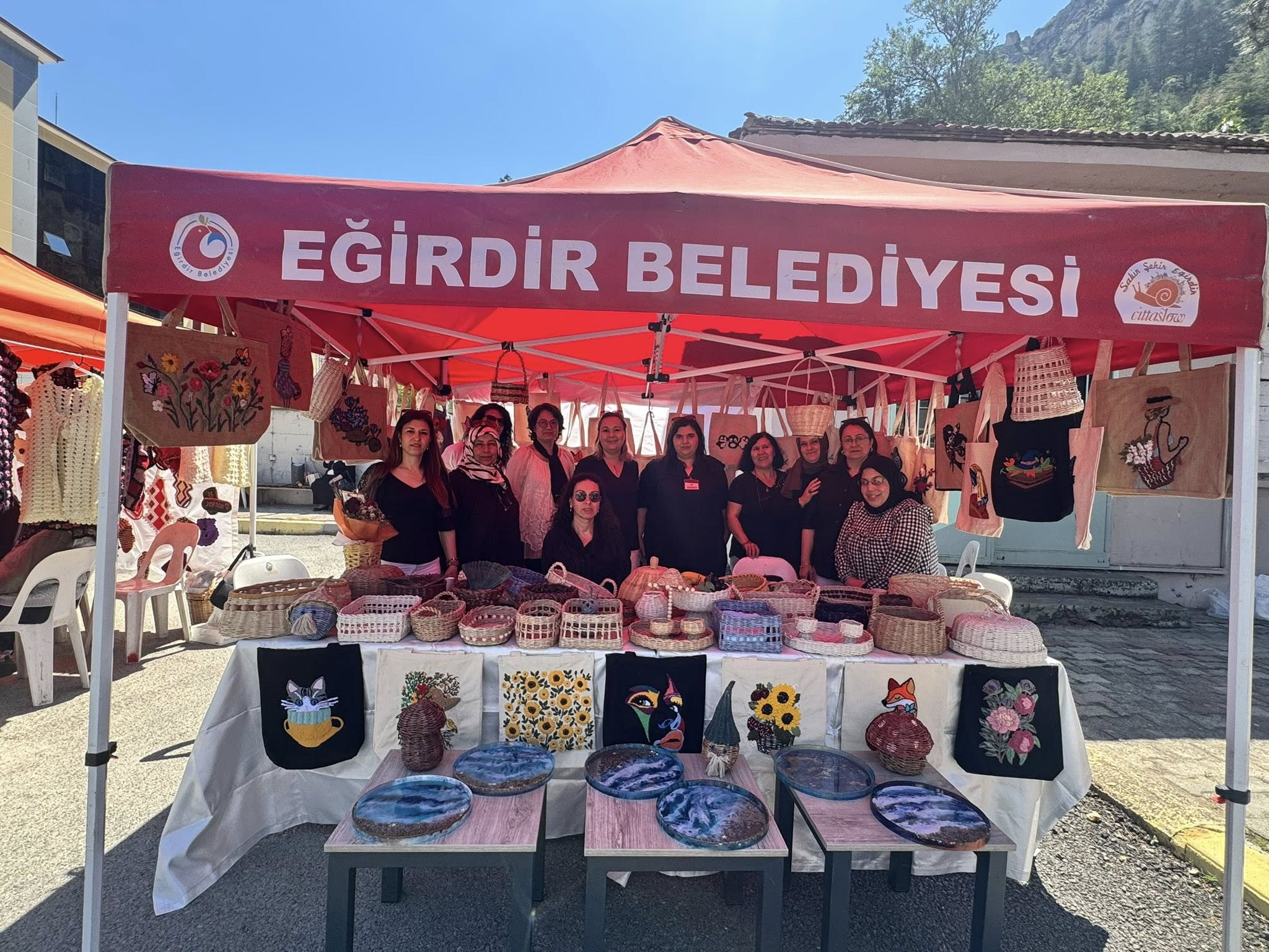 Eğirdir Halk Eğitimi kursiyer eserleri