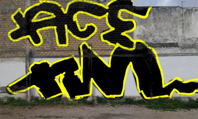 Graffiti artwork by ACE