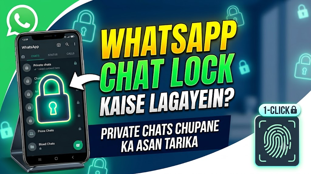 WhatsApp Chat Lock कैसे लगाएं? Private Chats छुपाने का आसान तरीका