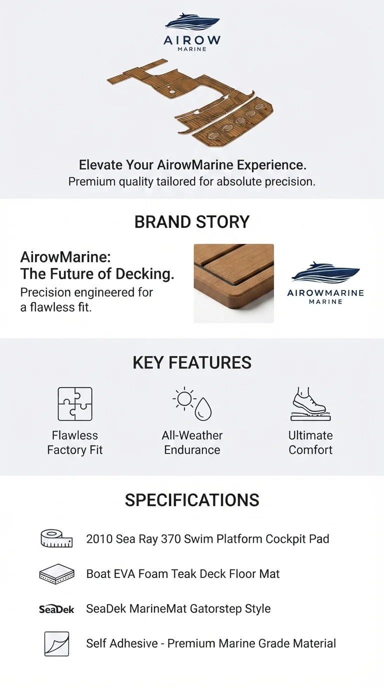 custom-eva-foam-boat-decking-mat-2010-sea-ray-370 detail