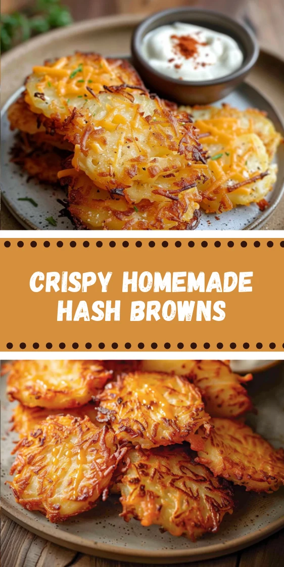 Crispy Homemade Hash Browns from Scratch