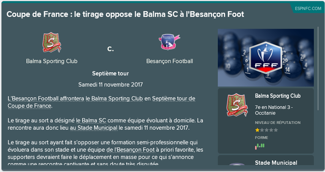 balma tirage