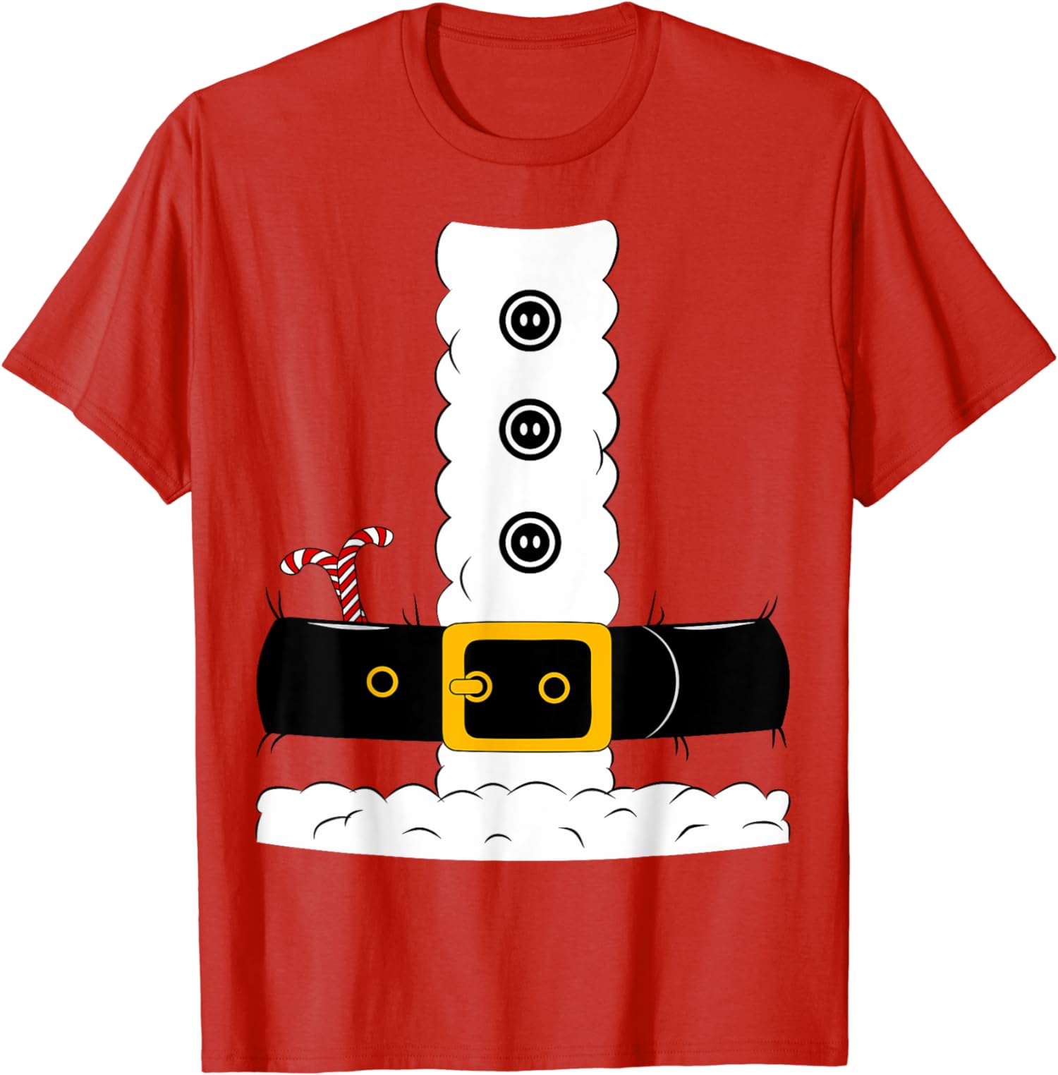 Christmas Shirt Santa Claus Suit Adult Unisex T-Shirt