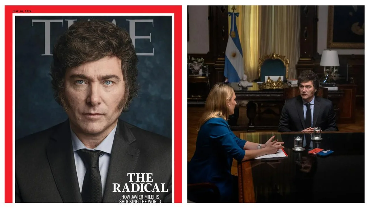 La periodista de Time que entrevistó a Milei dijo que aparecer en esa publicación no implica “respeto internacional”