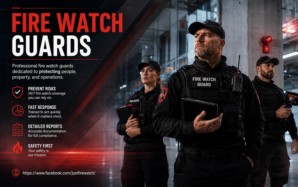 Fire Watch Guards Protecting Businesses Around the Clock