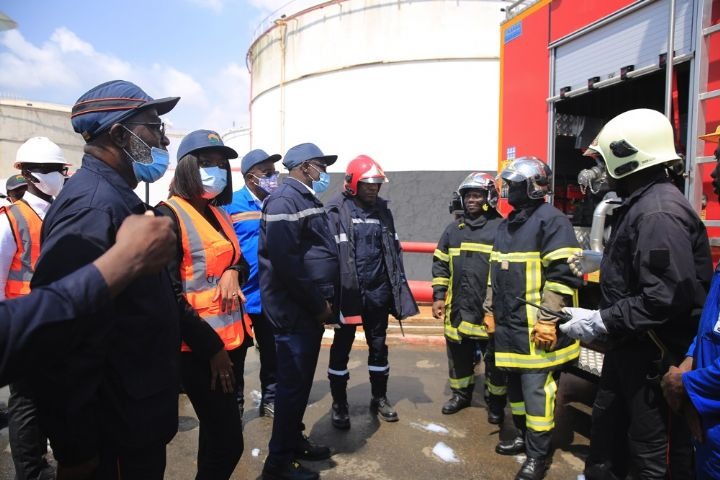 Illustration - Côte d'Ivoire : GESTOCI teste avec succès son plan d'urgence face au risque d'incendie à Vridi