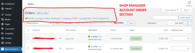 Screenshot-shop-manager-account