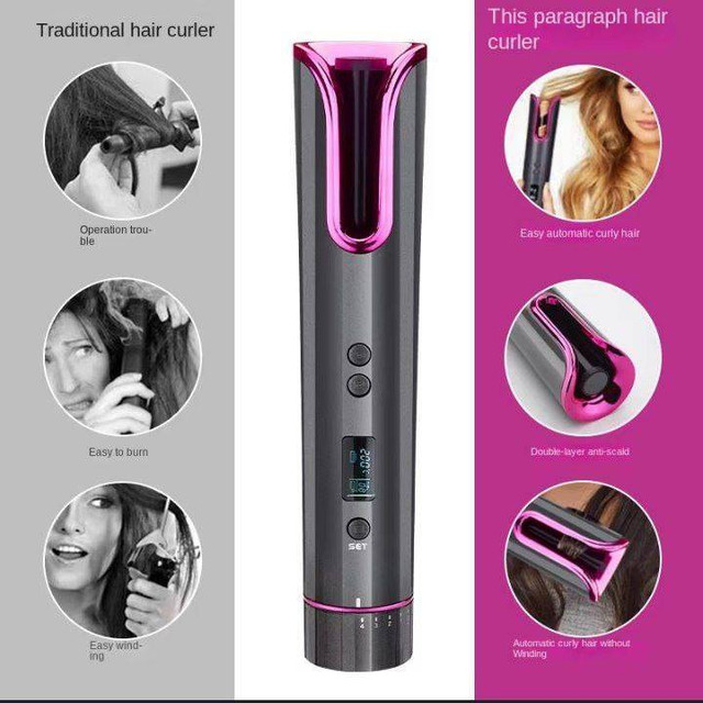Boucleur à cheveux automatique électrique