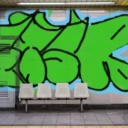 Graffiti artwork by ETSK