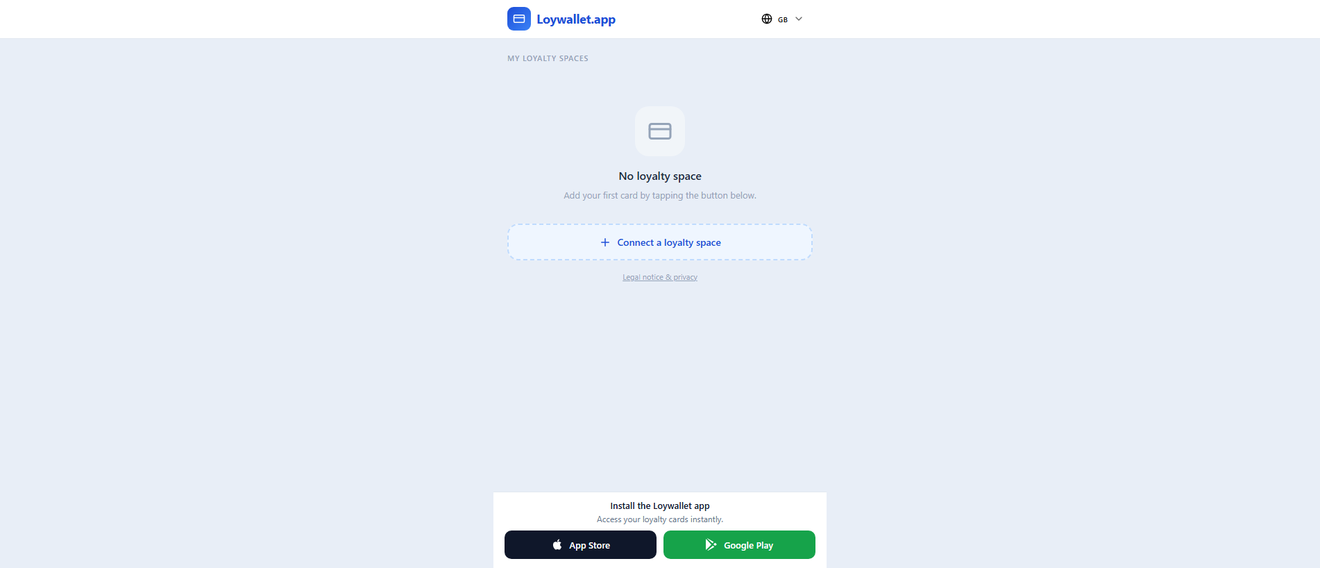 Stored capture of loywallet.app