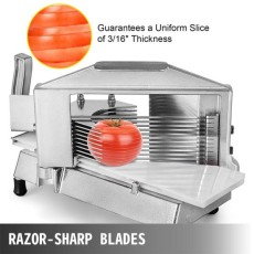 Manual Fruit and Vegetable Slicer, Aluminum Body