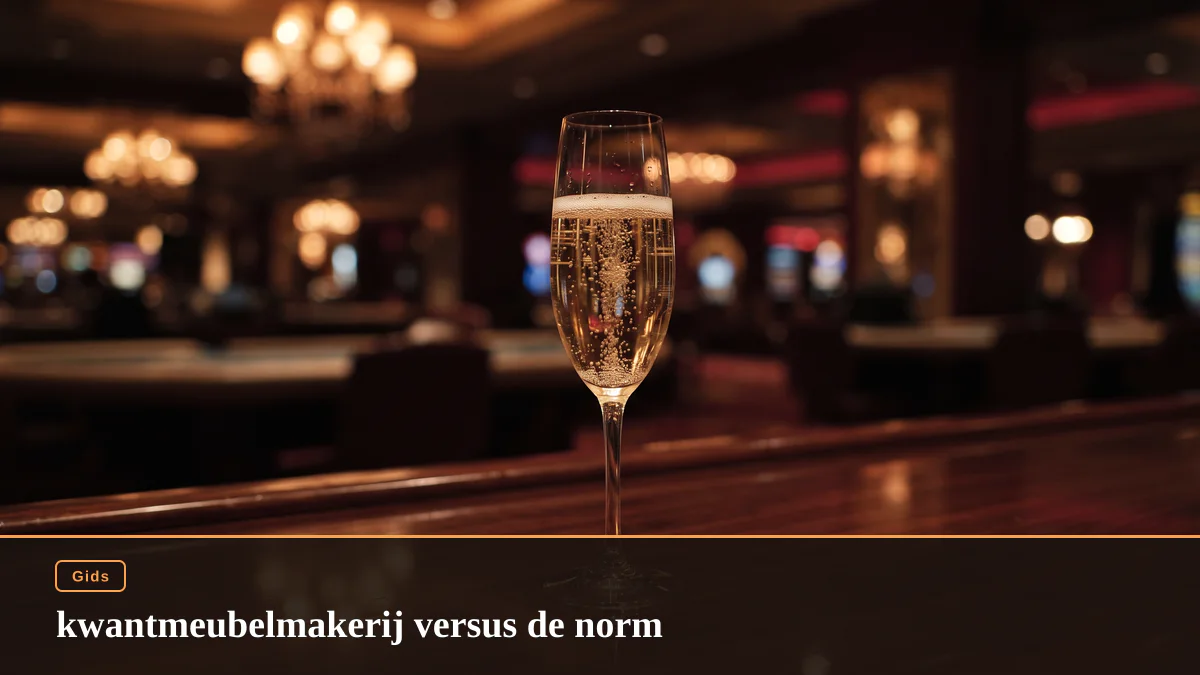kwantmeubelmakerij versus de norm