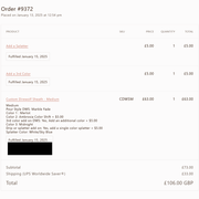 Order