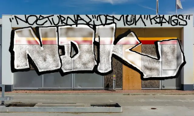 Graffiti artwork by cuntrash635