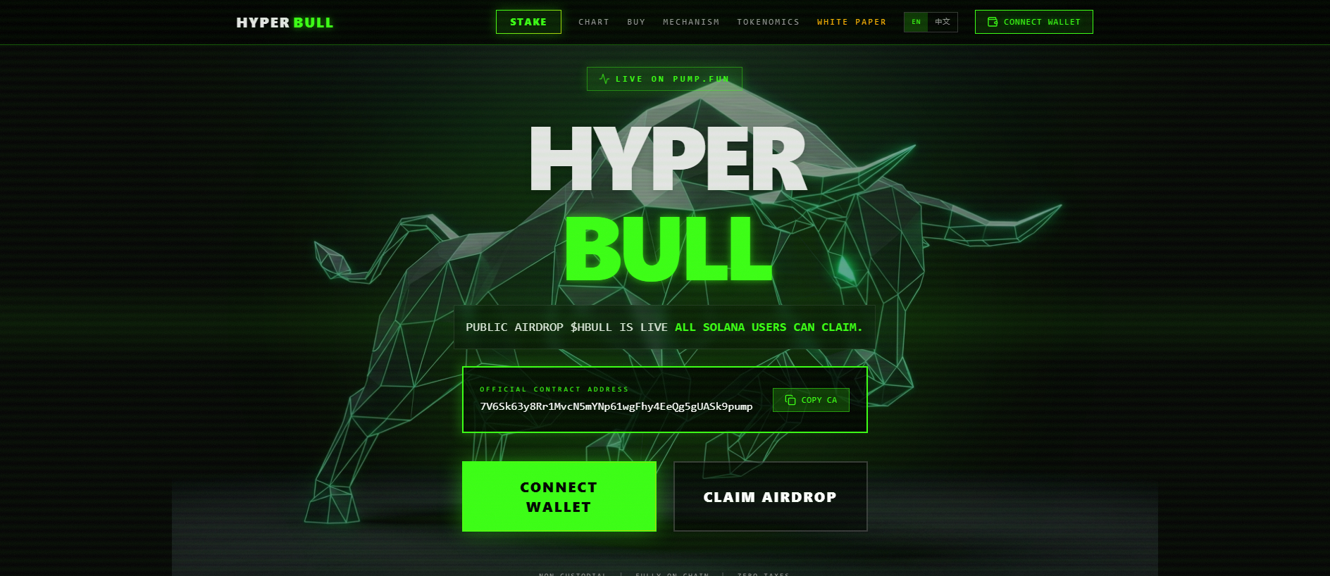 Stored capture of hbull.earn-token.fun