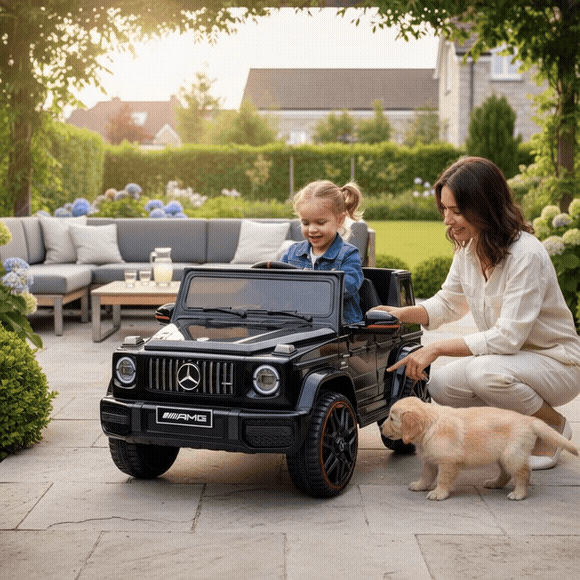 Дитячий електромобіль Mercedes G63 AMG чорний