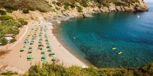 Camping Tenuta delle Ripalte Elba - Strand en Zee- Kleine Familiecamping Italie - www.LuxeTentHuren.nl