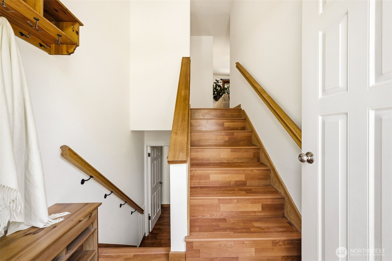 Open-plan living and entertainment space
