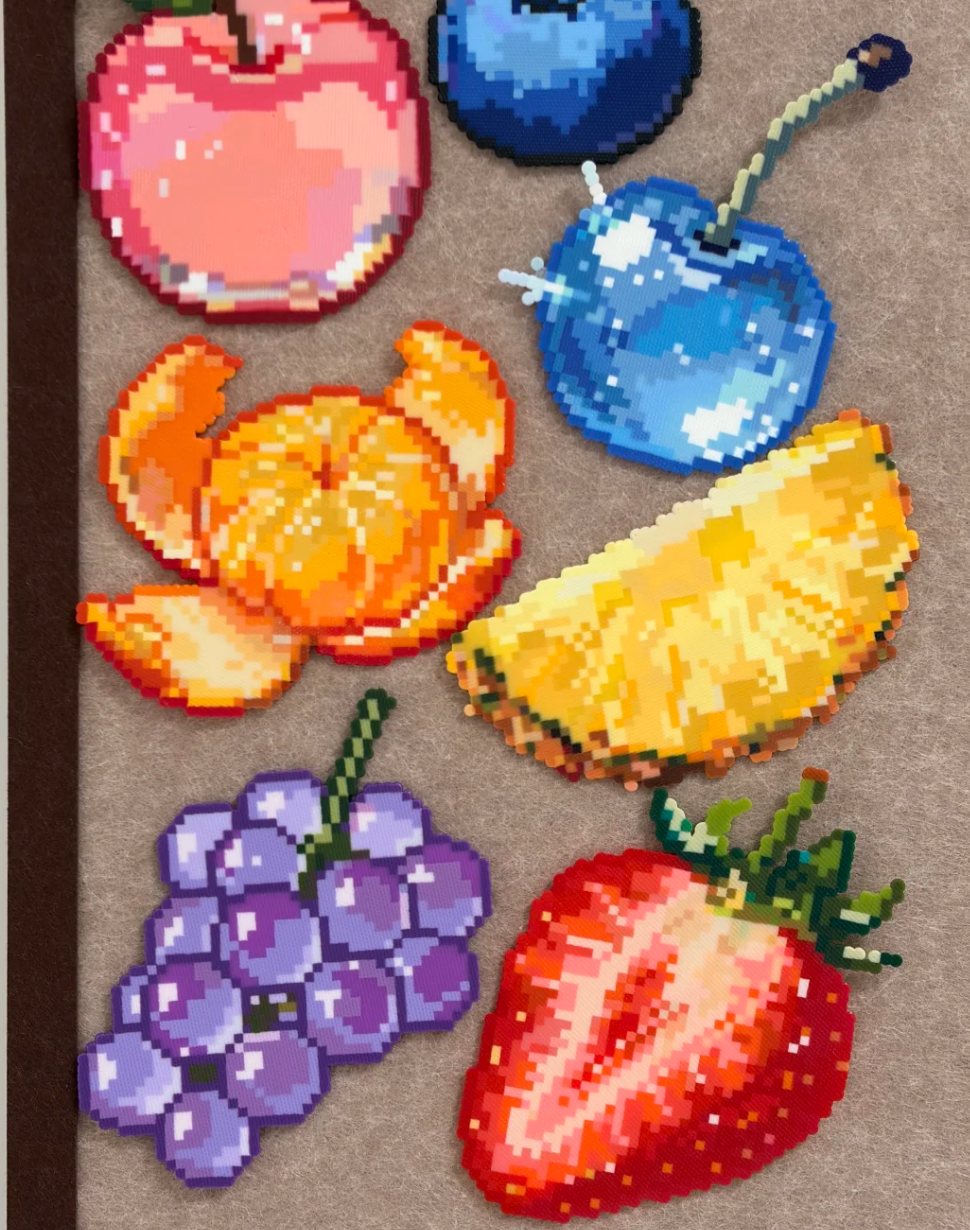 Fruit Perler Bead Patterns