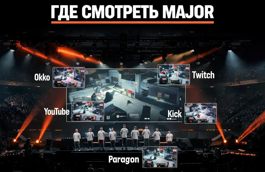 okko cs2 major: как смотреть мейджоры по Counter-Strike 2