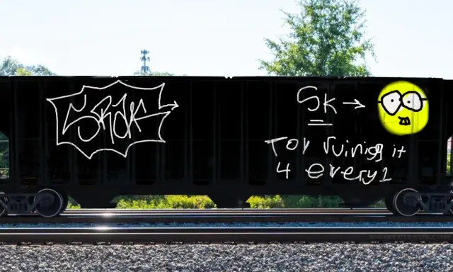 Graffiti artwork by SRAK