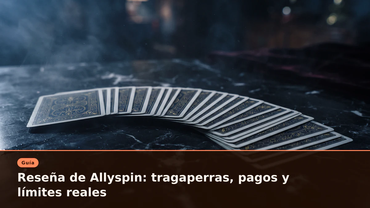 Reseña de Allyspin: tragaperras, pagos y límites reales