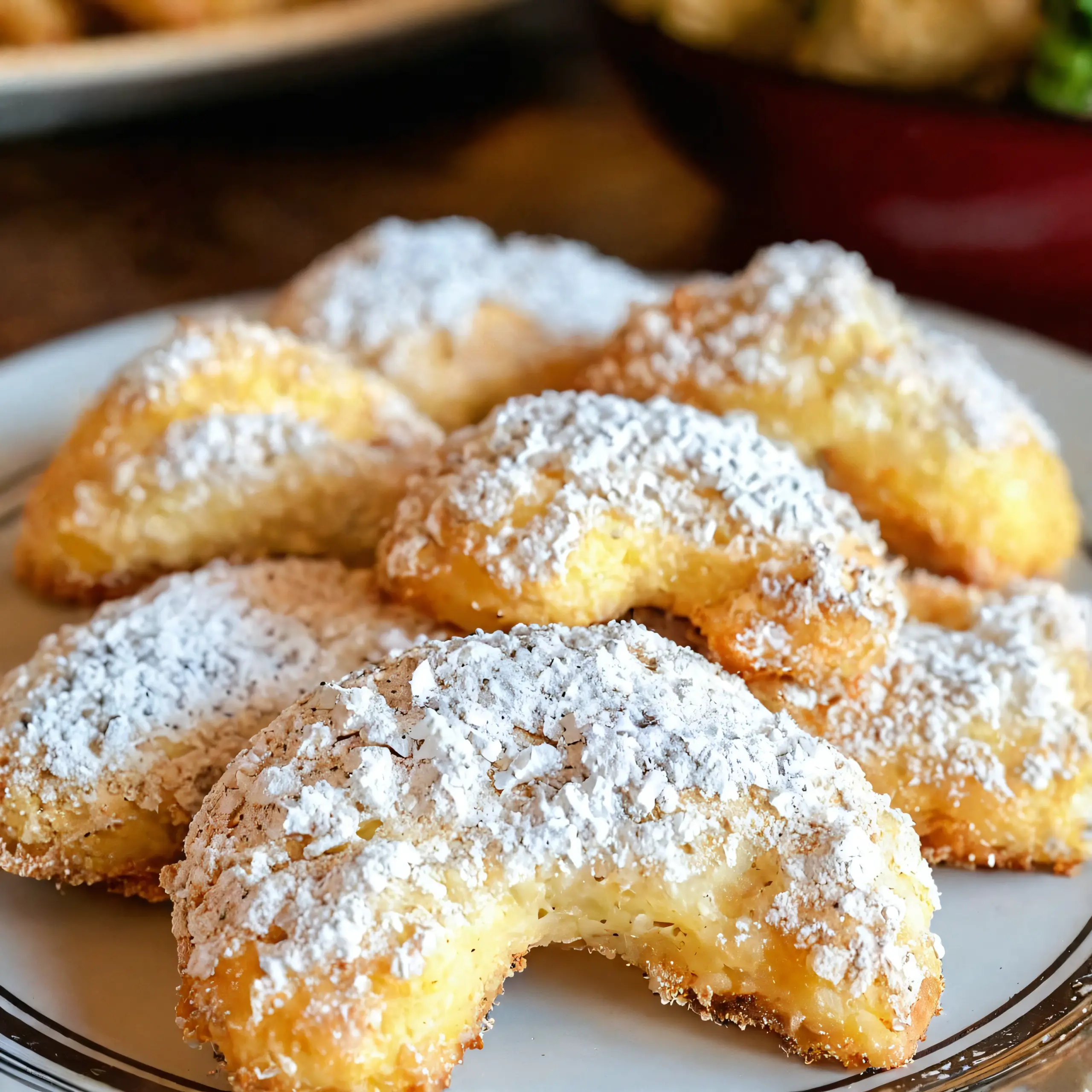 Delicious Almond Crescent Cookies