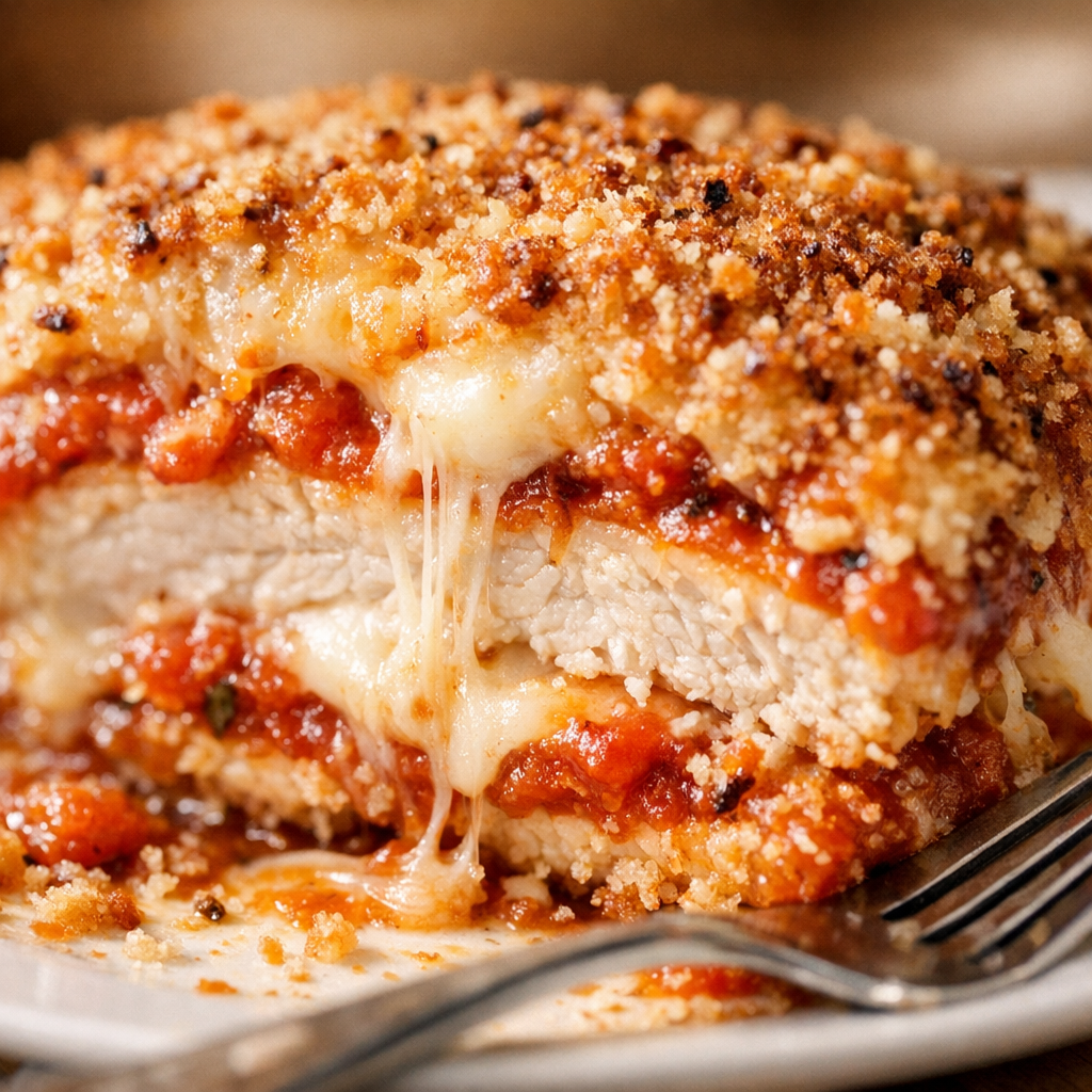 Easy Chicken Parmesan Bake for a Cozy Weeknight cooking process