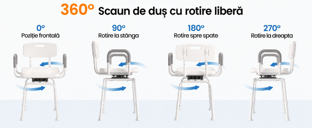 Scaun de dus rotativ NextWave - imagine 4
