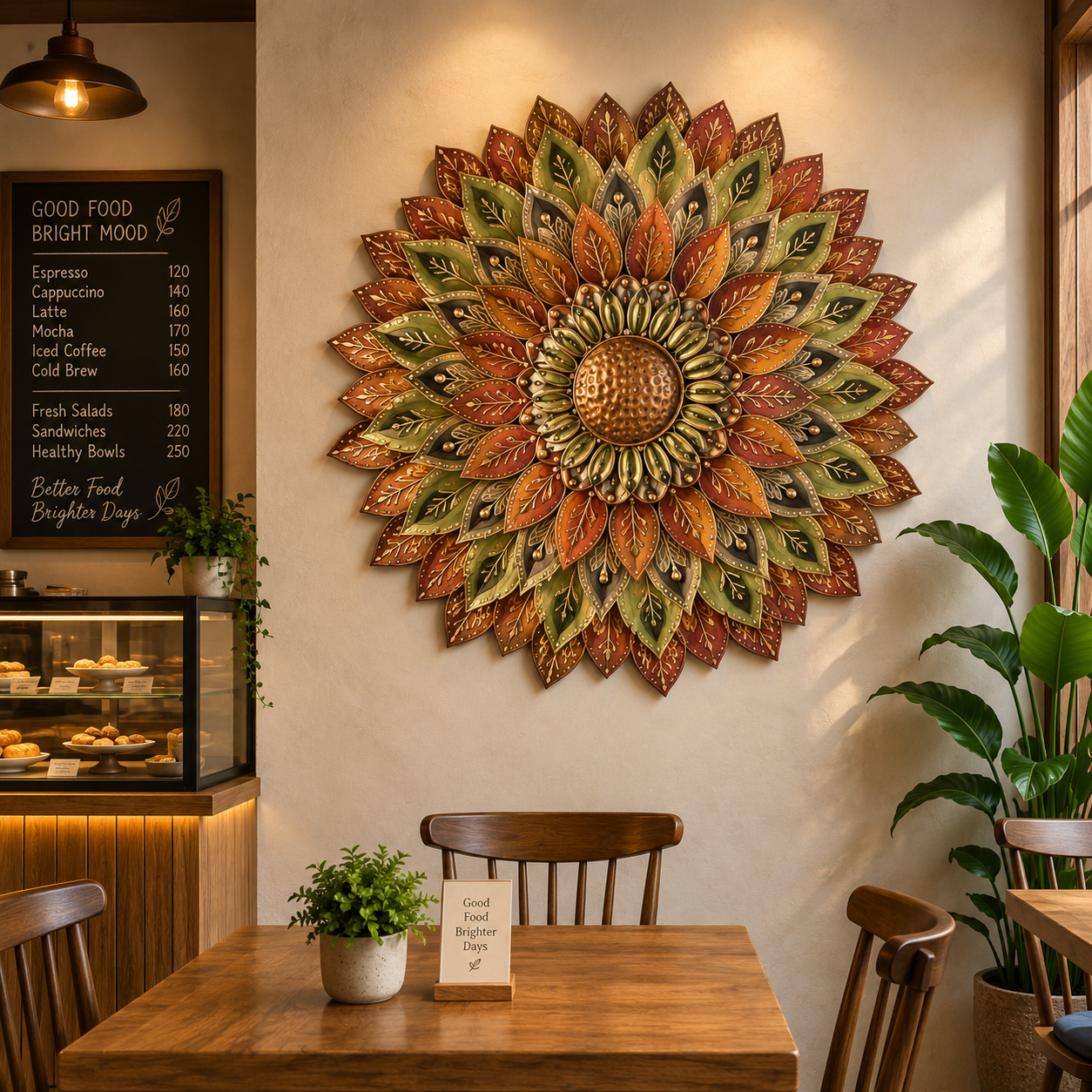 Designer Brown Sunflower