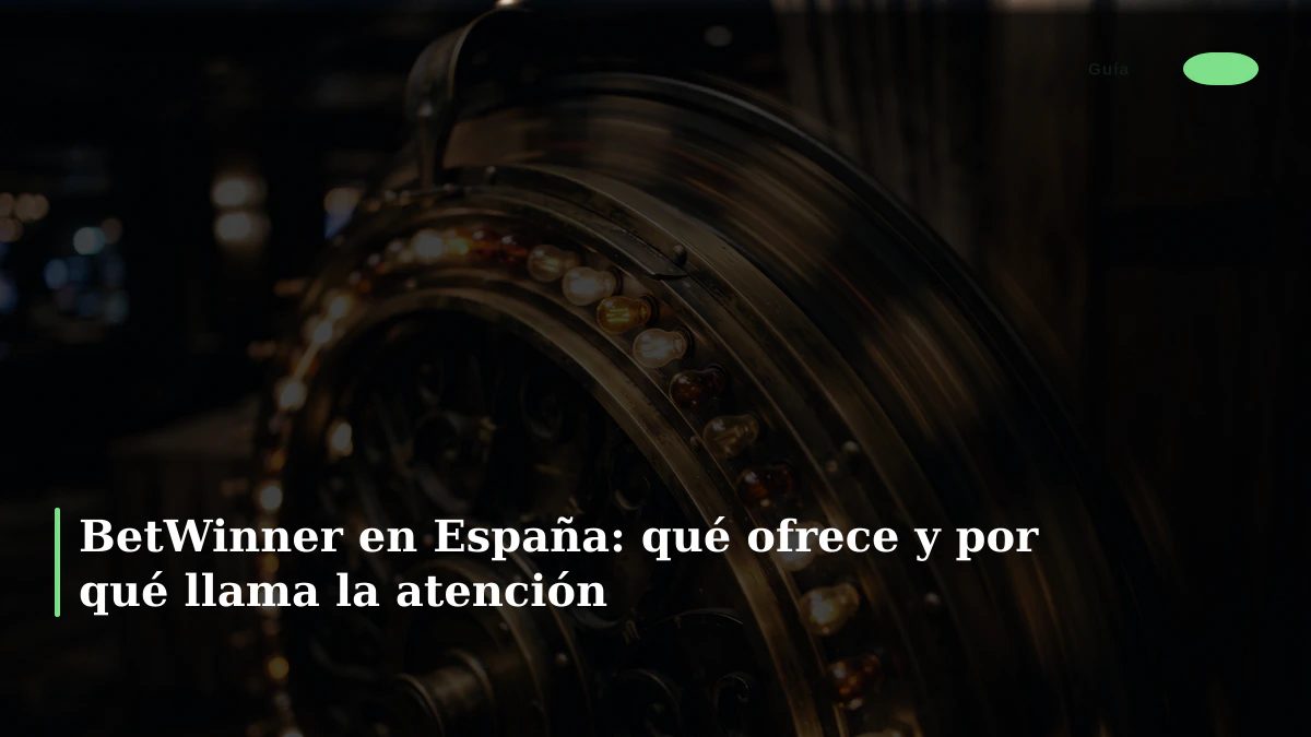BetWinner en España: qué ofrece y por qué llama la atención
