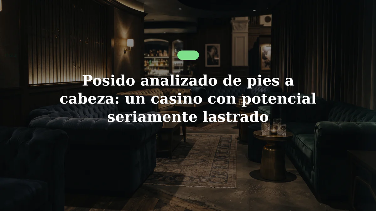 Posido analizado de pies a cabeza: un casino con potencial seriamente lastrado
