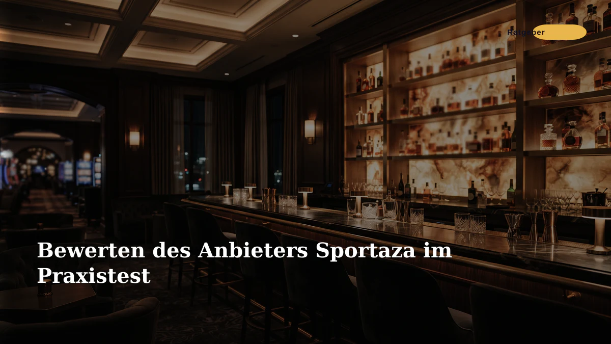 Bewerten des Anbieters Sportaza im Praxistest
