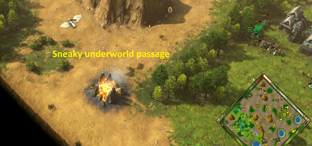 sneaky underworld passage