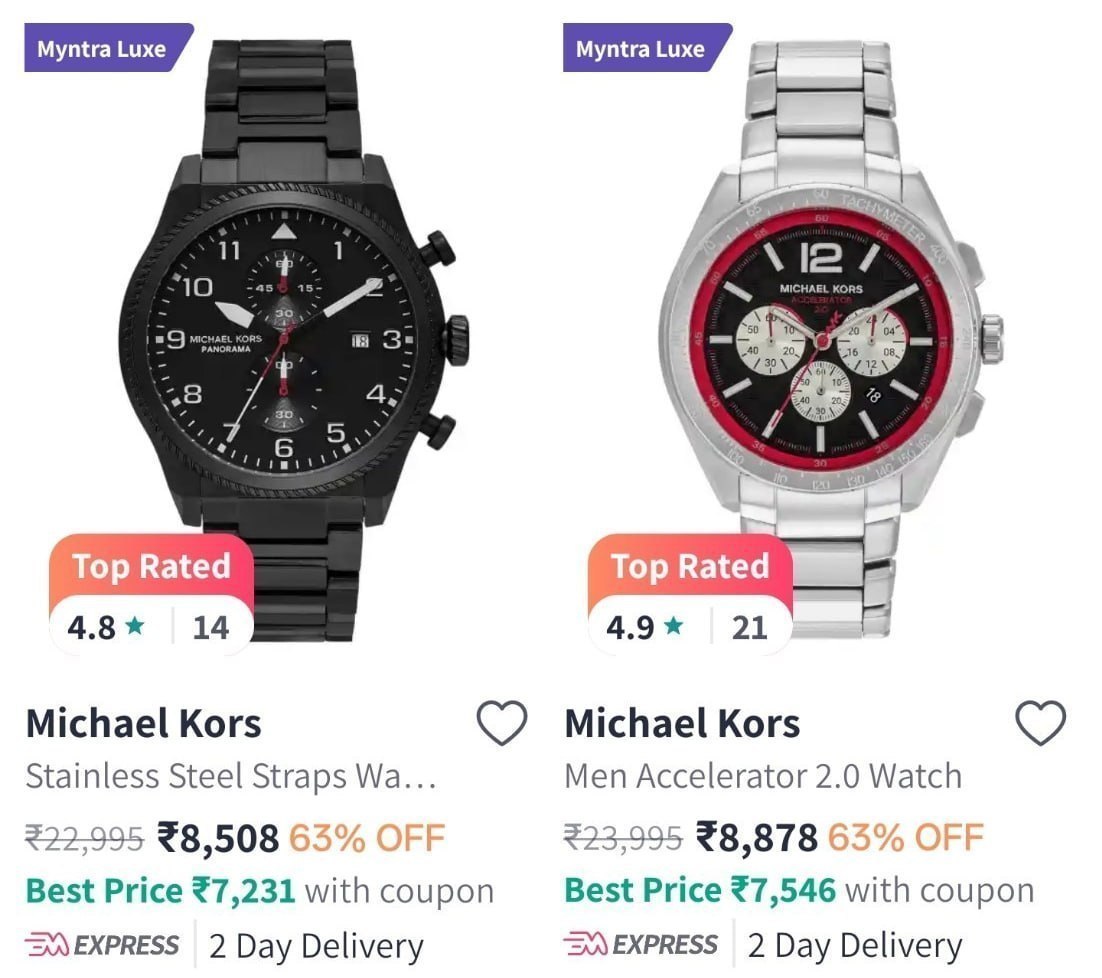 Michael Kors Loot – Huge Discount Get 60% OFF Today Michael Kors Loot – Huge Discount Get 60% OFF Today