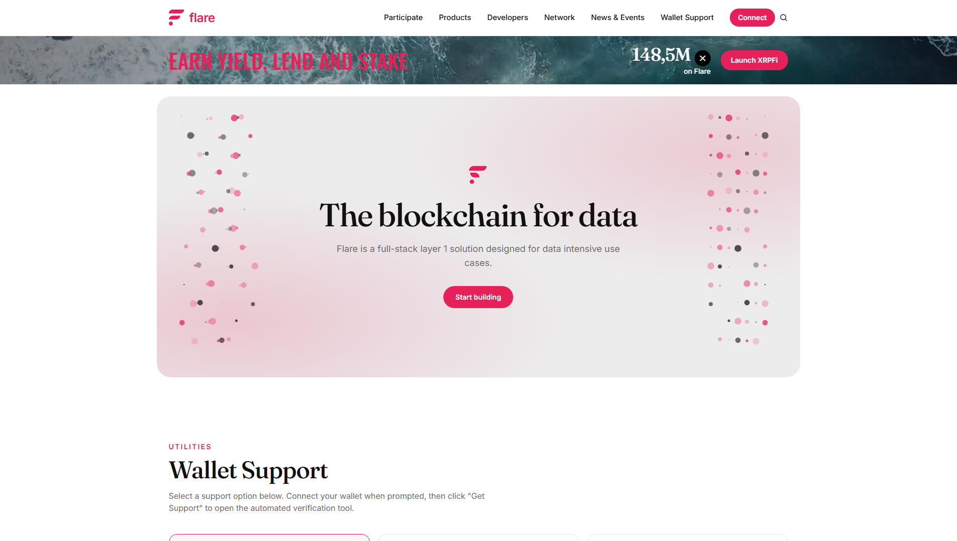 Stored capture of flarenetwork.web.app