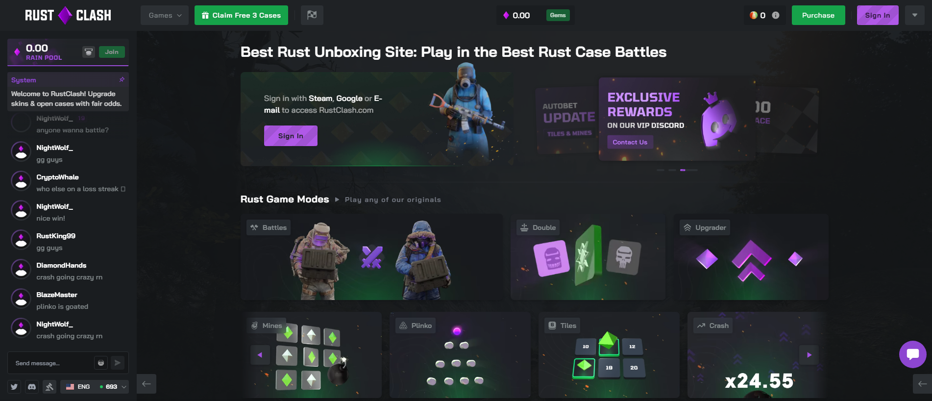 Stored capture of rustclash.top
