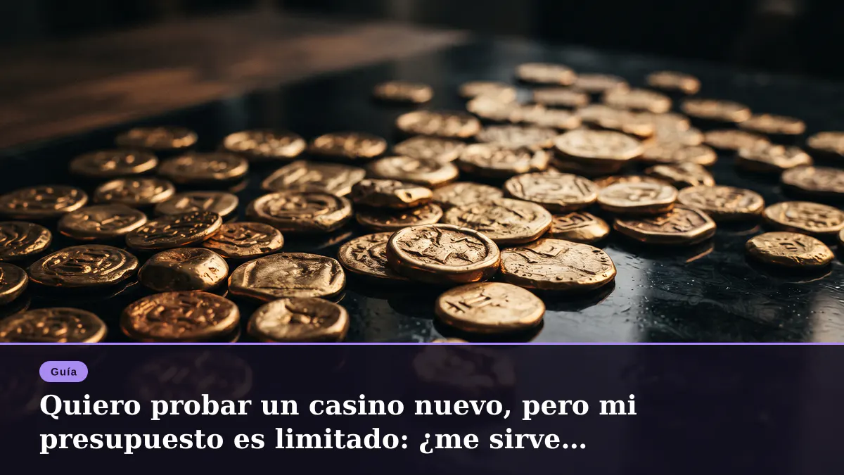 Quiero probar un casino nuevo, pero mi presupuesto es limitado: ¿me sirve Instant Casino?