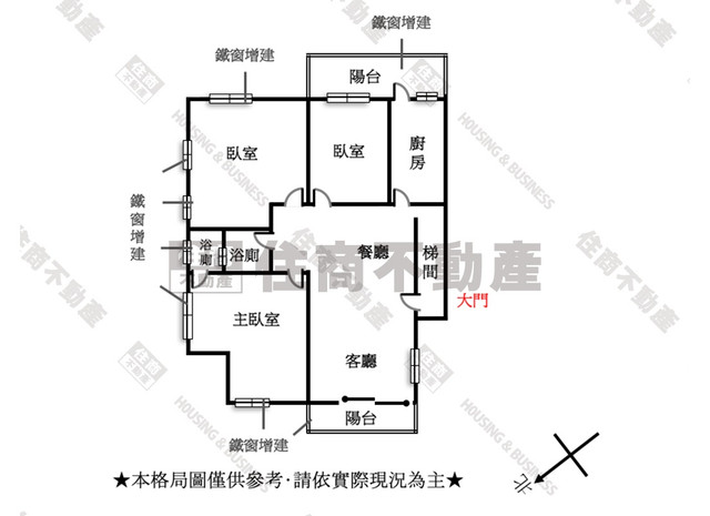 格局圖