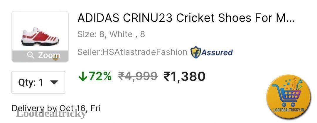 Adidas Cricket Shoes – Just 72% OFF | Loot Ka Maal Adidas Cricket Shoes – Just 72% OFF | Loot Ka Maal
