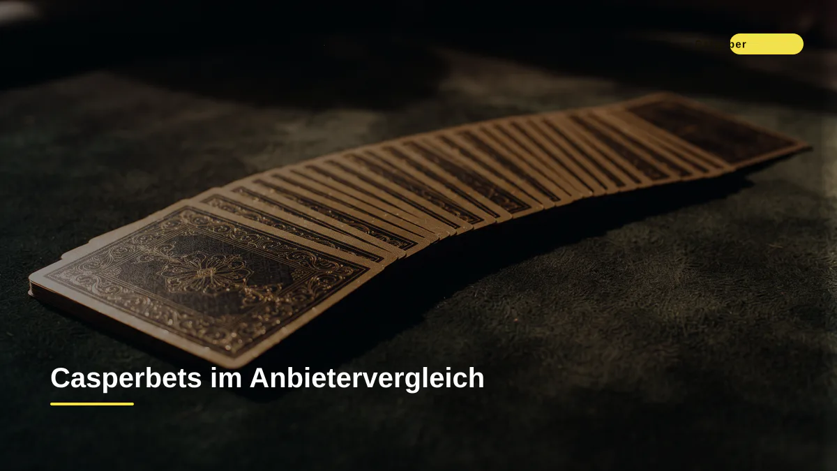 Casperbets im Anbietervergleich