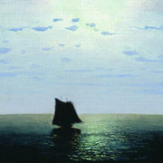 Лунная ночь на море