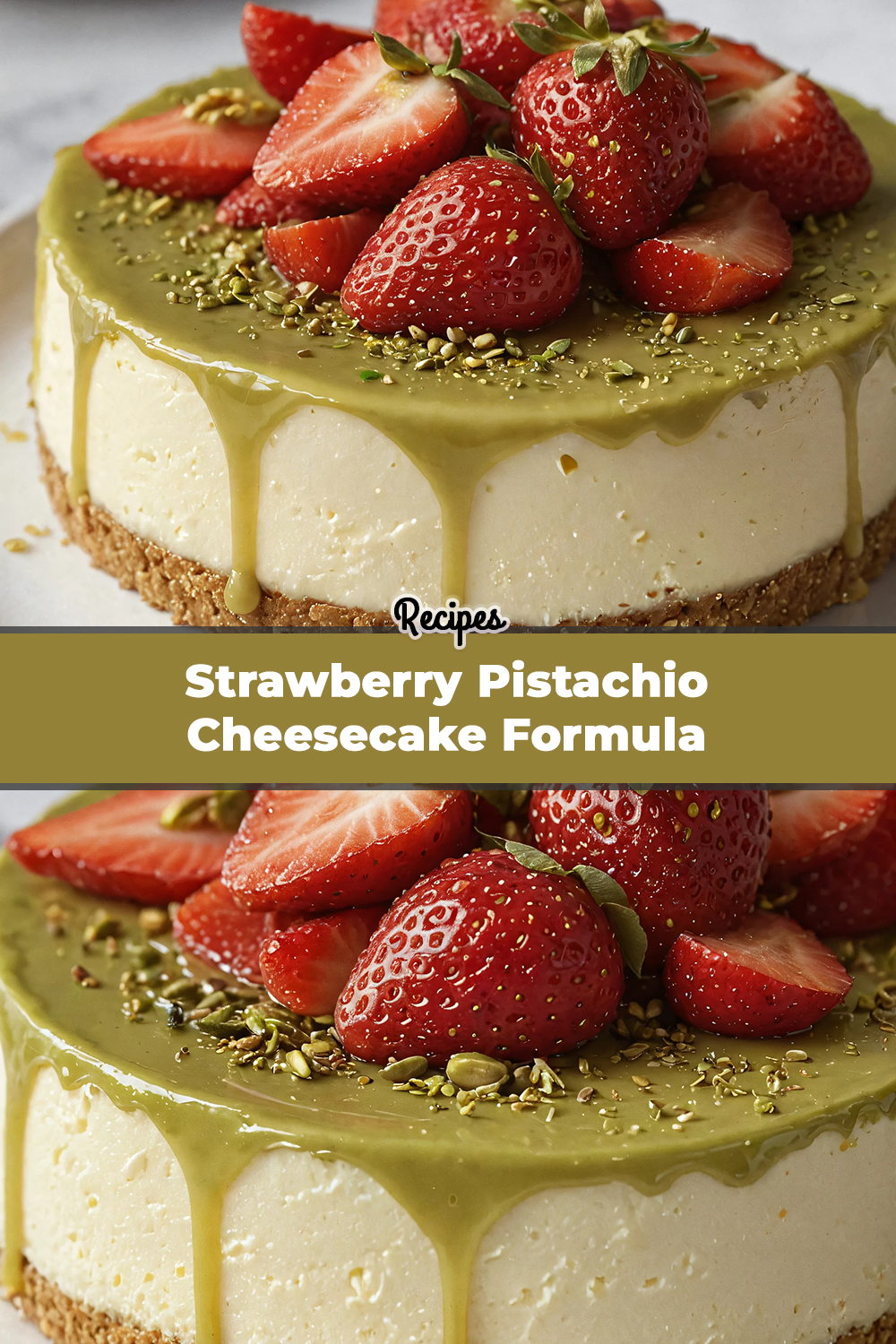 Strawberry Pistachio Cheesecake Formula