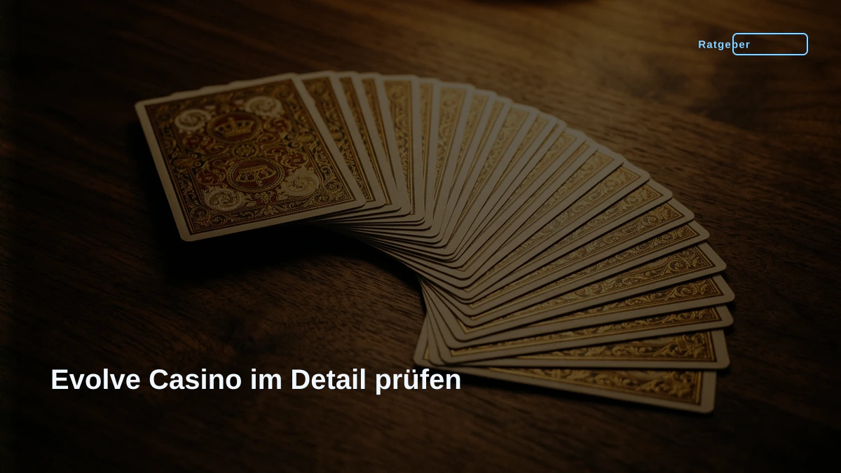 Evolve Casino im Detail prüfen
